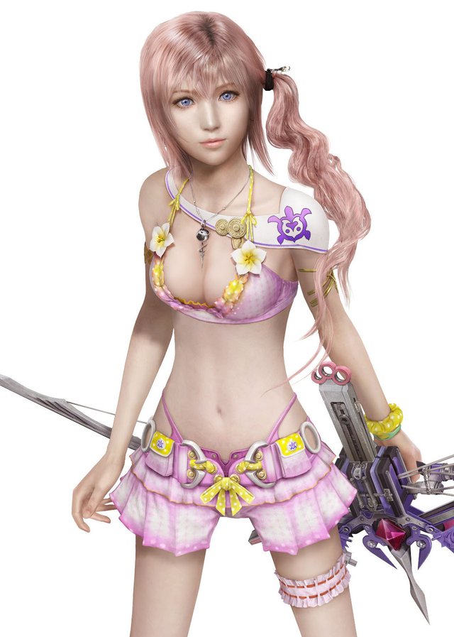 ff13 serah hentai bikini date serahfarron