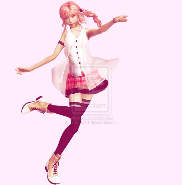 final fantasy 13 serah hentai female pre morelikethis sakura characters farron digitalart serah coo