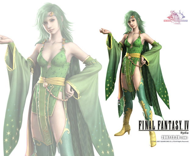 final fantasy 4 rydia hentai wallpaper rydia