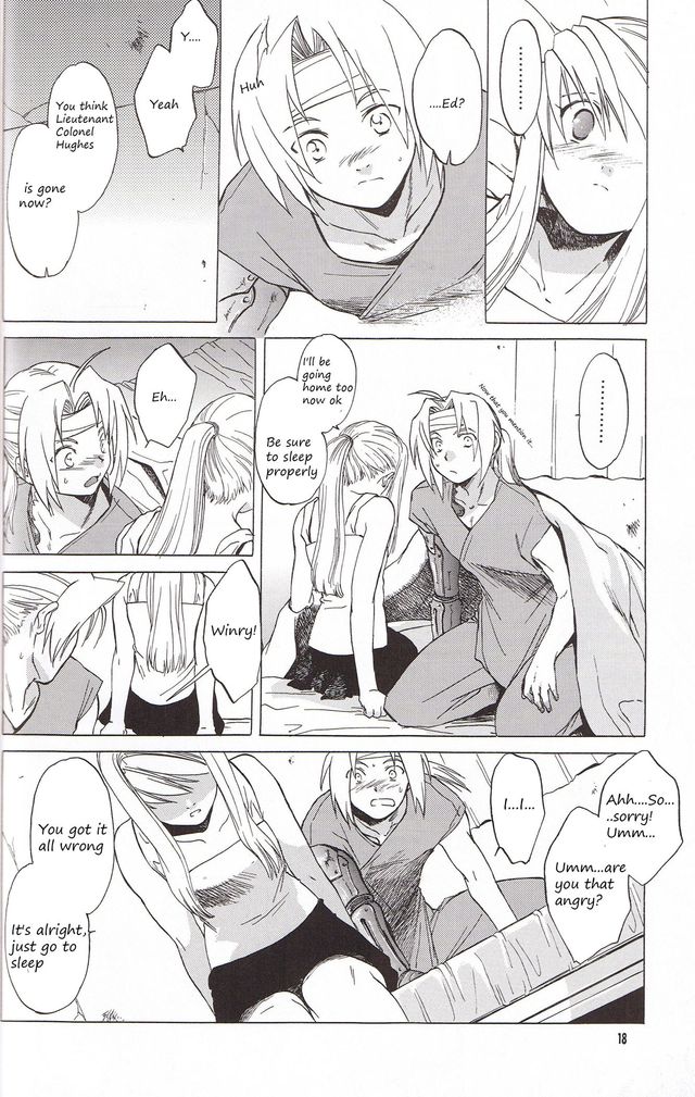 fma hentai manga hentai english doujinshi fullmetal alchemist edward winry