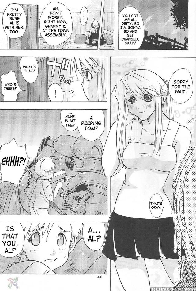 fma hentai winry mangasimg manga bea fullmetal alchemist winry riza caca