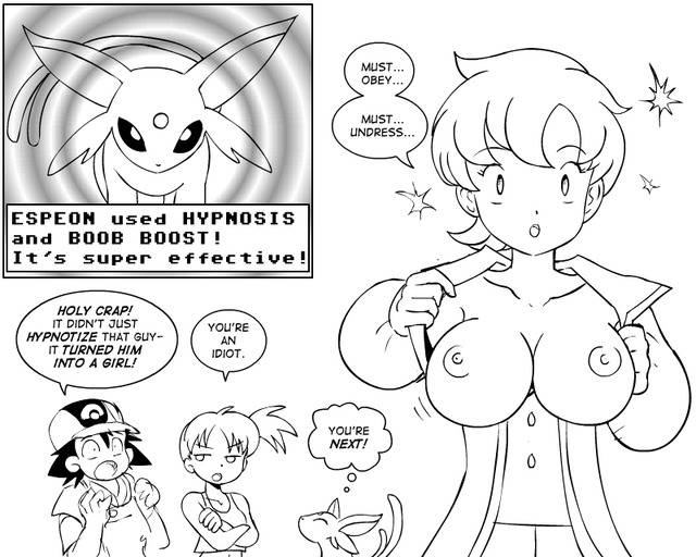 g hentai breast expansion satoshi breast breasts nipples pokemon undressing control nintendo kasumi lila mind expansion espeon chronos hypnosis edbcac