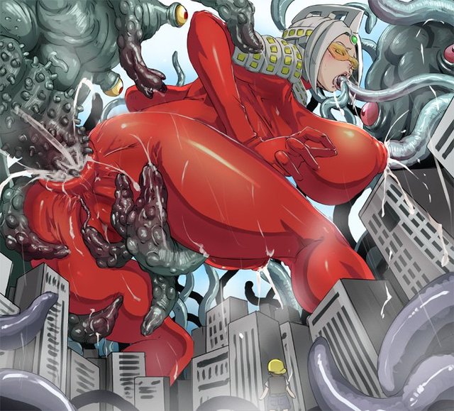 giantess hentai anal tentacle next penetration eae nipple giantess ultraman