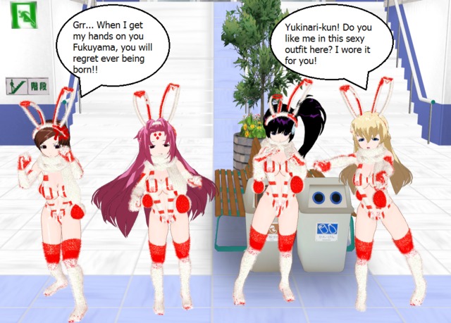 girls bravo hentai manga art girls quamp santa bravo bunnies