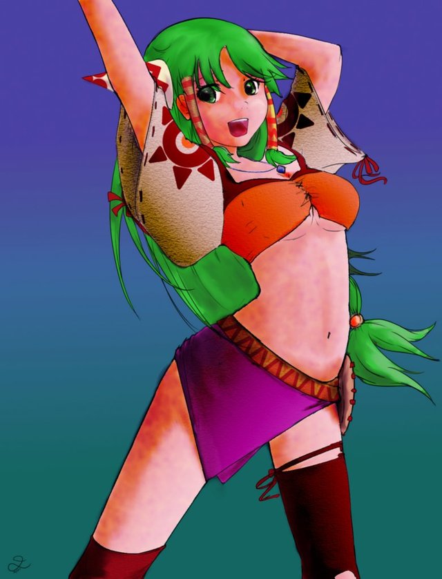 grandia hentai art pre grandia feena jonnsnow