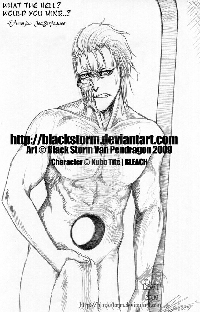 grimmjow hentai pre morelikethis traditional fanart would drawings books mind wth grimmjow blackstorm