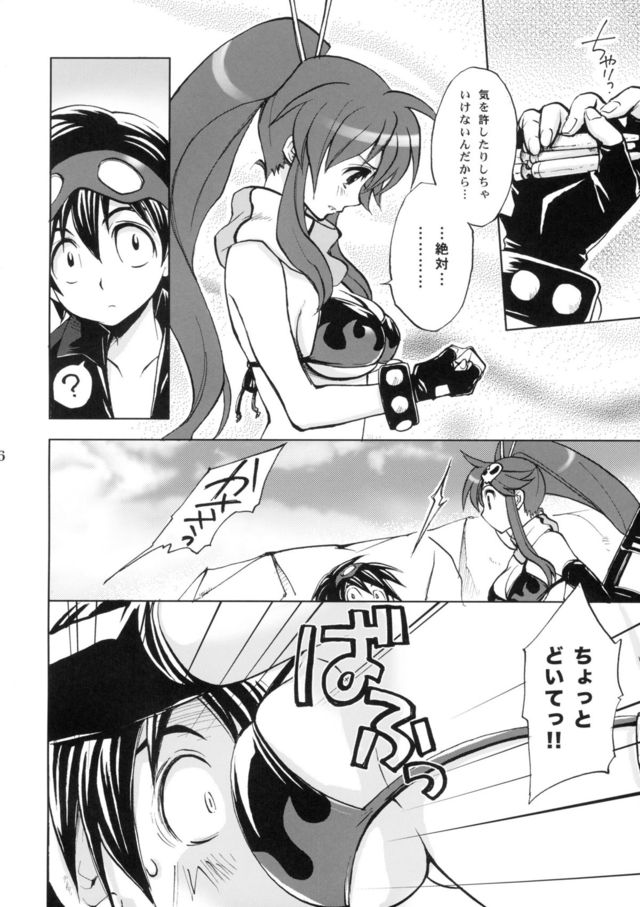 gurren lagann hentai comic imglink gurren lagann yokogoto takuminamuchi