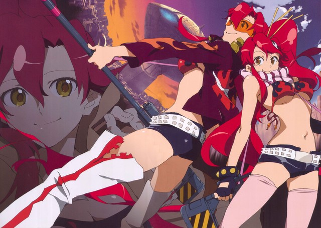 gurren lagann hentai english anime hentai page search original wallpaper media tengen toppa gurren lagann yoko littner