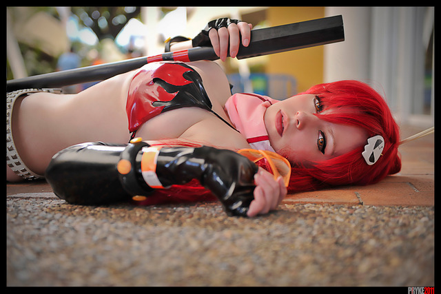 gurren lagann hentai game hentai cosplay date gurren lagann yoko littner moonfoxultima