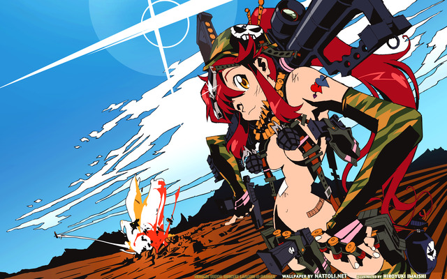 gurren lagann hentai nia gallery wallpaper wallpapers tengen toppa gurren lagann yoko