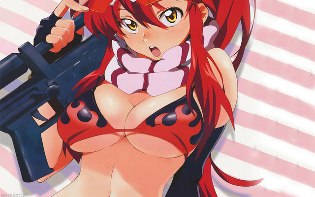 gurren lagann yoko hentai game anime original media animes chrome casero sica noticias