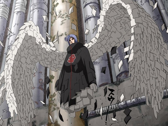 naruto konan hentai pics hentai naruto wallpaper wallpapers konan flying