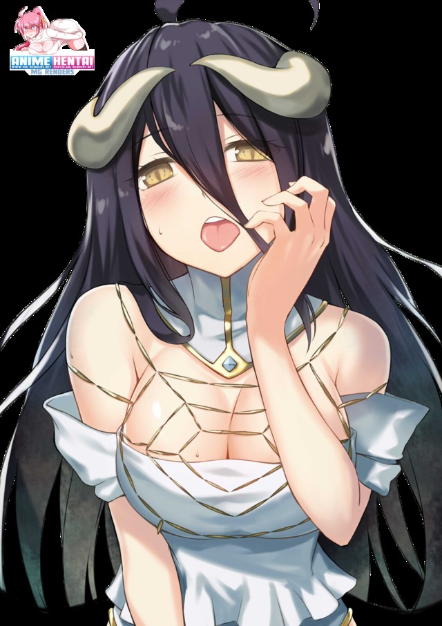 overlord hentai render albedo overlord