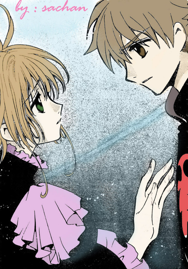 painting sakura hentai manga morelikethis sakura fanart syaoran sachancherry