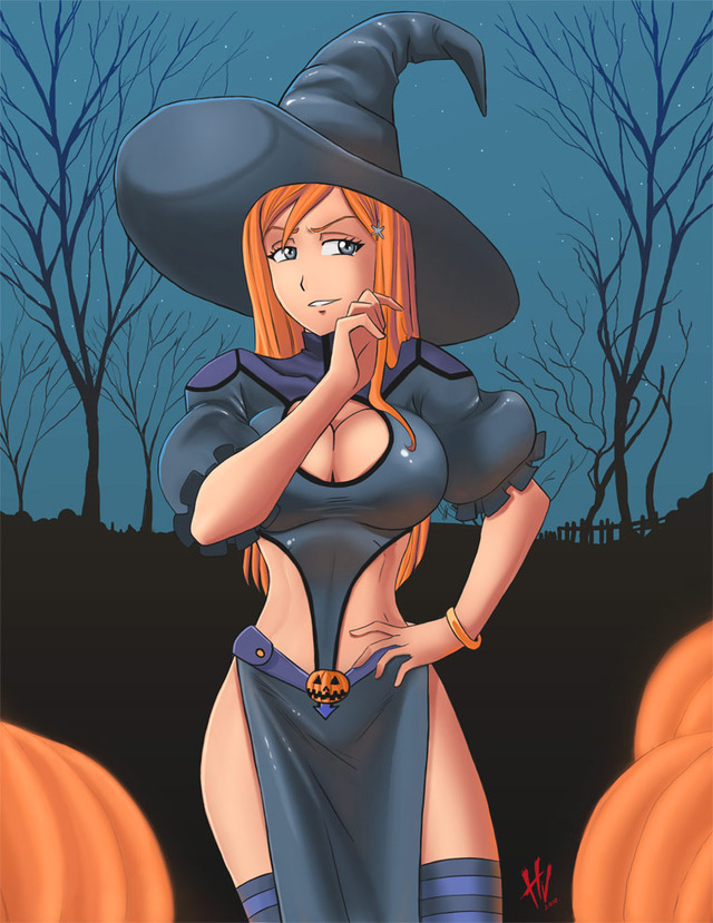 halloween hentai hentai halloween witch colors special orihime ring coffin hvond match rhe