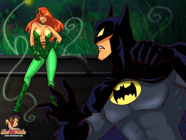 poison ivy hentai poison batman shemale sheanimale poisonivy mess