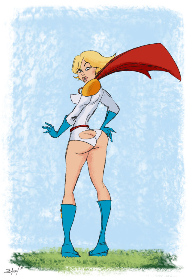 power girl hentai girl digital morelikethis fanart power painting warm redesign greasystreet