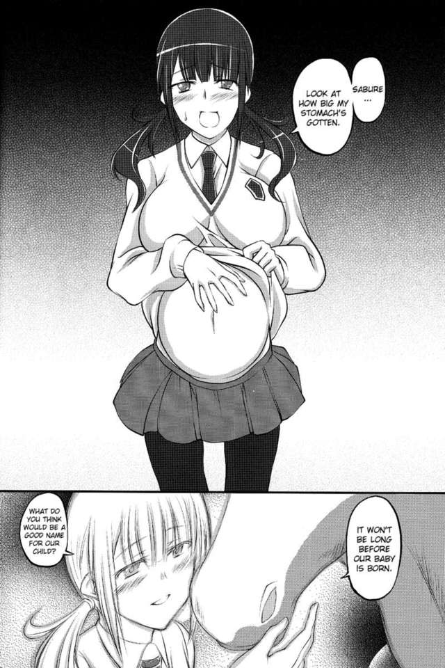 pregnant hentai doujinshi pregnant birth giving getting
