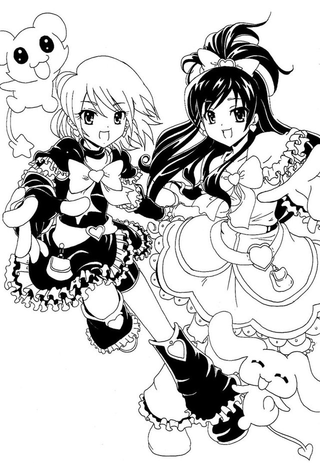 pretty cure hentai art pre max fan heart power pretty cure