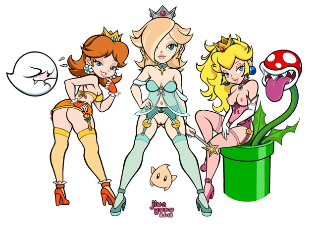 princess daisy hentai plant boo princess super galaxy peach mario daisy bros rosalina guru piranha luma jive