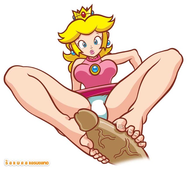 princess peach hentai pictures user princess footjob peach sakurakasugano