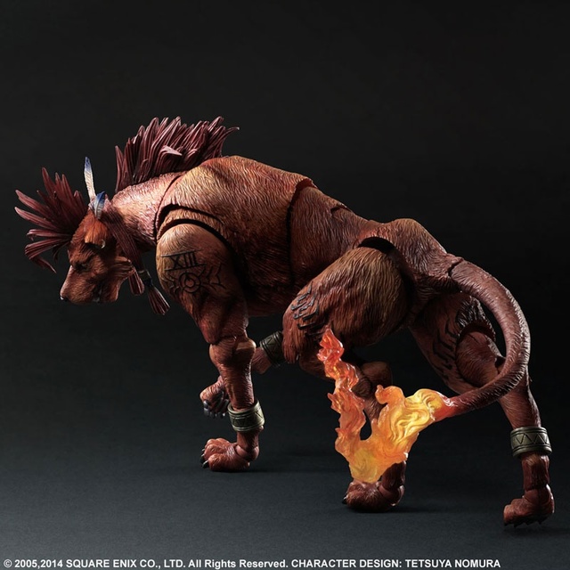 red xiii hentai final product figure action arts kai red play fantasy children xiii advent