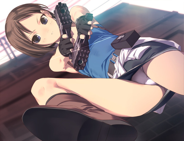 resident evil e hentai anime hentai albums evil userpics boots displayimage upskirt gun panties valentine resident jill