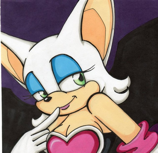 rouge the bat hentai pics pre anthro morelikethis traditional fanart rouge bat gothickitty puql