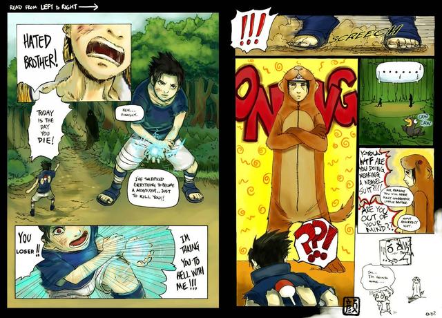 rune soldier hentai naruto comic suit weasel wredwrat