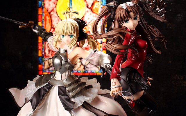 saber lily hentai night from figures blade works version rin unlimited fatestay tohsaka ubw