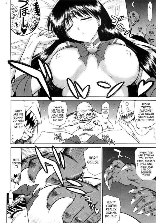 sailor moon hentai doujin monsters scary
