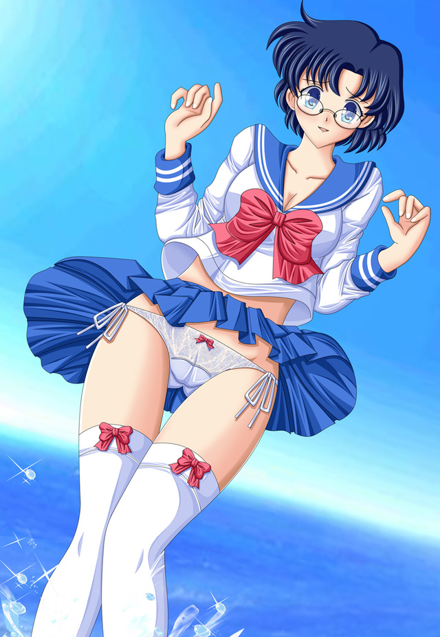 sailor moon yuri hentai pictures moon user sailor upskirt mizuno ami artemisumi