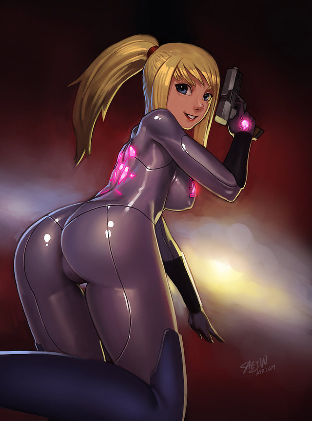 samus hentai hentai metroid samus aran saejinoh