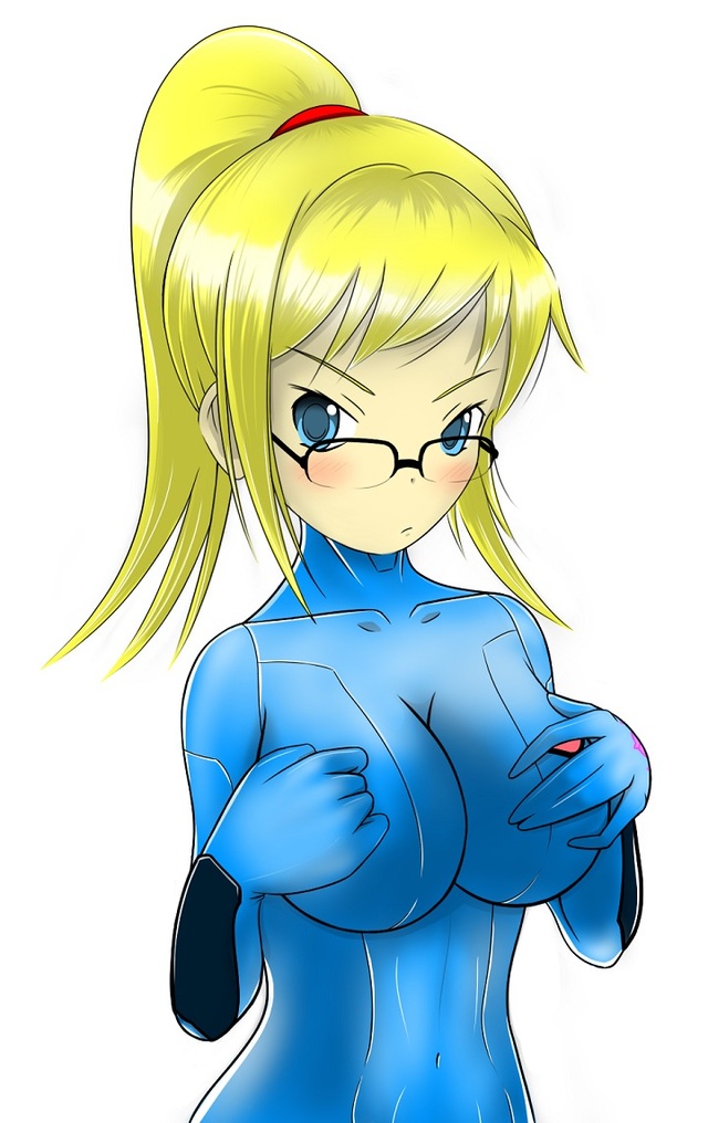 samus zero suit hentai art zero glasses henshin samus aqua aran suit