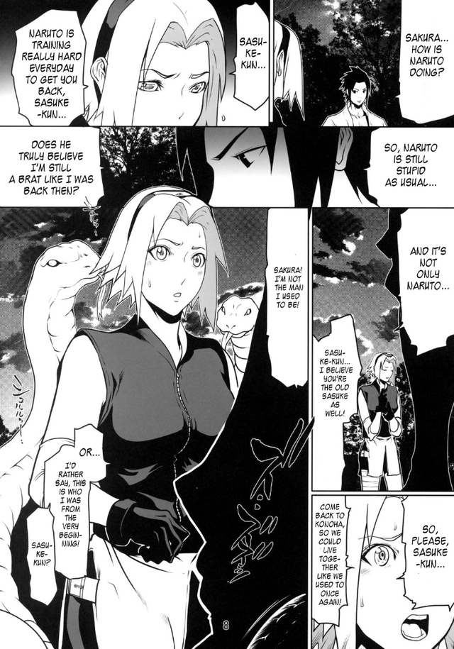 sasuke sakura hentai manga love naruto wild linda snake naru project going sasukes