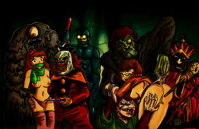 scooby doo hex girls hentai hentai xxx girls mystery inc berserk scooby doo daphne velma blake dinkley facking