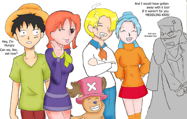 scooby doo lesbian hentai one piece megami kids meddling