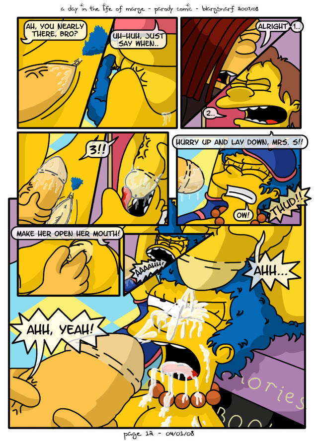 sexy simpsons hentai hentai comics day life simpsons marges