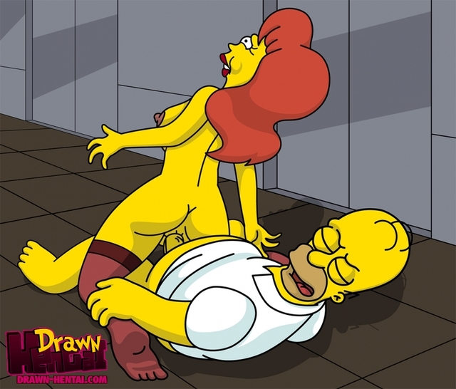 simpson hentai gif hentai drawn simpsons simpson simmons dcb homer befd mindy