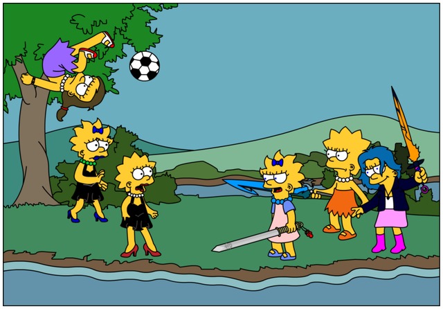 simpsons e hentai fantasy twins simpsons gazmanafc