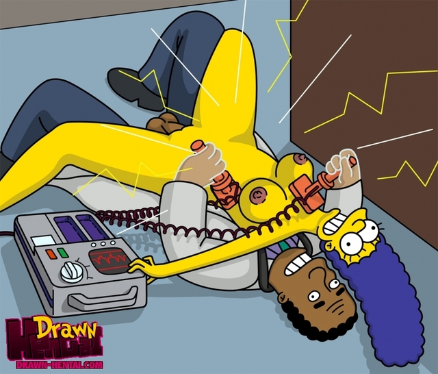 simpsons e hentai hentai cef drawn eaa simpsons simpson marge julius hibbert