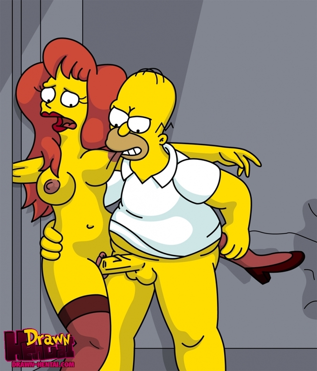 simpsons e hentai hentai picture adf acb drawn bdd simpsons simpson simmons homer mindy