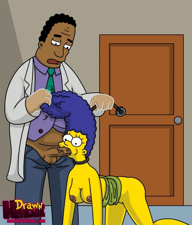 simpsons e hentai hentai drawn simpsons simpson marge fff julius hibbert