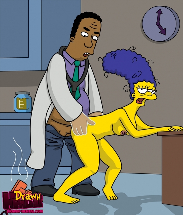 simpsons hentai 5 hentai drawn simpsons simpson marge julius facaf hibbert