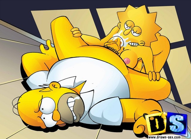 simpsons hentai comic page simpsons