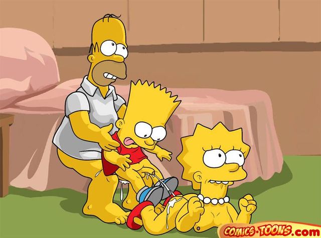 simpsons hentai comics cartoon simpsons jerk yeeeeees