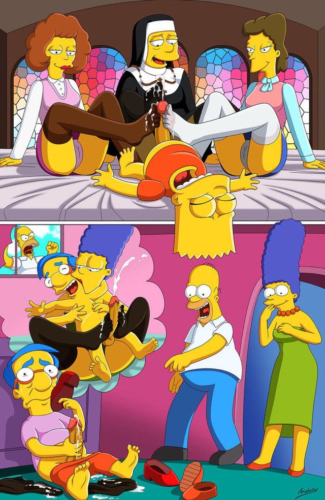 simpsons porn hentai pics fetish request foot simpsons expert