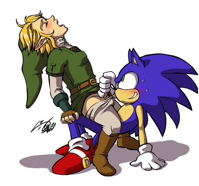 sonic and mario hentai art link sonic rockgaara