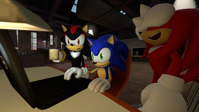 sonic and shadow hentai art sonic shadow find deviantart sfm theriverkruse