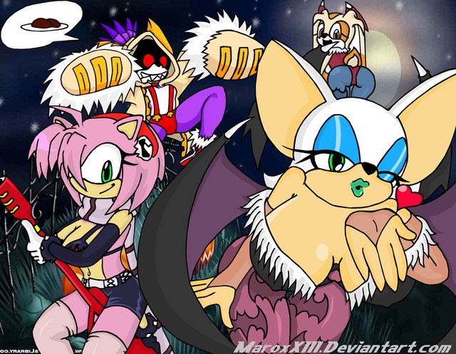 sonic cream hentai art girls halloween sonic maroxxiii